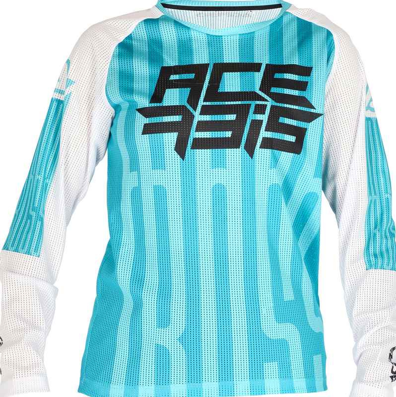 JERSEY MX J-WINDY FIVE KID VENTED, GREEN/WHITE