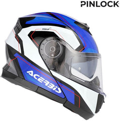 SEREL 22-06 HELMET, BLUE/WHITE