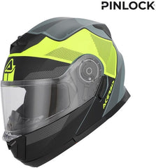 SEREL 22-06 HELMET, BLACK/FLUO YELLOW