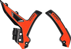 X-GRIP FRAME PROTECTOR, BLACK/ORANGE
