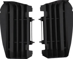 RADIATOR LOUVERS, BLACK
