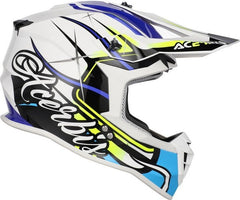 LINEAR 22-06 HELMET, WHITE/BLUE