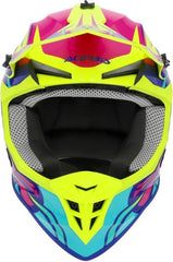 LINEAR 22-06 HELMET, YELLOW/PURPLE