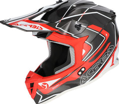LINEAR 22-06 HELMET, GREY/RED