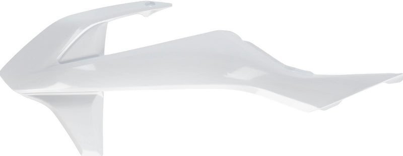 RADIATOR SCOOPS, WHITE