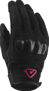 CE RAMSEY MY VENTED LADY GLOVES, BLACK/PINK