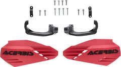 LINEAR HANDGUARDS, RED/BLACK