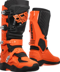 WHOOPS BOOTS, ORANGE/BLACK