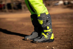 WHOOPS BOOTS, GREY/YELLOW