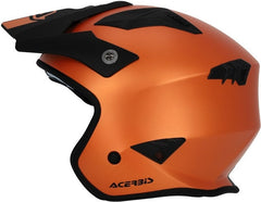 JET ARIA METALLIC HELMET, ORANGE/ORANGE