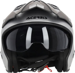 JET ARIA METALLIC HELMET, SILVER