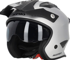 JET ARIA METALLIC HELMET, SILVER