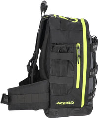 BACKPACK SHADOW LOGO 38 LT, BLACK/YELLOW
