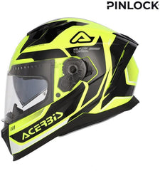 X-WAY GRAPHIC HELMET, FLUORESCENT YELLOW/BLACK