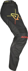 PANTS MX TRACK INC, BLACK/YELLOW