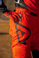 PANTS MX TRACK INC, RED/BLACK