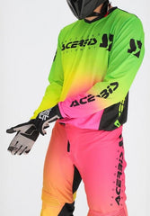 JERSEY MX J-TRACK STABI, FUCSIA/YELLOW FLUO