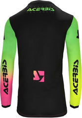 JERSEY MX J-TRACK STABI, FUCSIA/YELLOW FLUO
