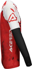 JERSEY J-WINDY VENTED WATERMARK, RED/WHITE