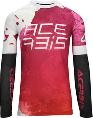 JERSEY J-WINDY VENTED WATERMARK, PURPLE/WHITE