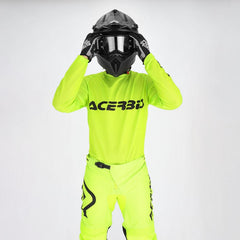 JERSEY J-WINDY VENTED LIMELIGHT, GREEN/BLACK