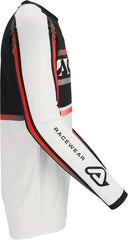 JERSEY MX LINEAR LUGO, WHITE/BLACK