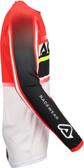 JERSEY MX LINEAR LUGO, RED/WHITE