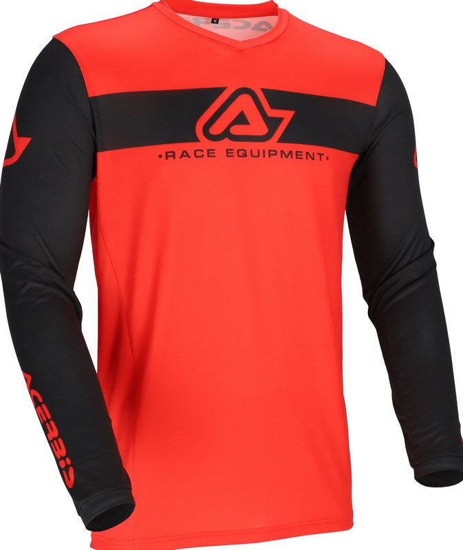 JERSEY MX J-TRACK INC 2.0, BLACK/RED