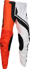 PANTS MX TRACK CONNECTION, WHITE/ORANGE