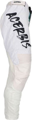 PANTS K-WINDY VENTED BRUSH, WHITE/GREEN