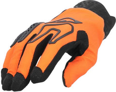 ENDURO RACE GLOVES, ORANGE