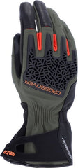 CE CROSSOVER WP GLOVES, BLACK/GREEN