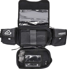 DROMY LOGO WAIST PACK, BLACK/WHITE