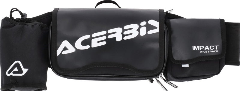 IMPACT LOGO WAIST PACK, BLACK/WHITE