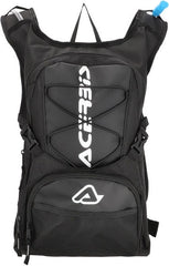 BACKPACK H2O LOGO, BLACK/WHITE