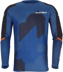 X-DURO WINTER JERSEY 3.0, BLUE/ORANGE