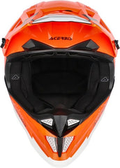 T711 HELMET, ORANGE FLOU/BLACK