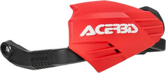 MOTO-X HANDGUARDS, RED/WHITE