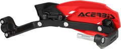 MOTO-X HANDGUARDS, RED/BLACK