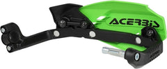 MOTO-X HANDGUARDS, GREEN/BLACK