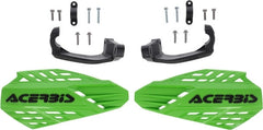 HANDGUARDS LINEAR VENTED, GREEN/BLACK