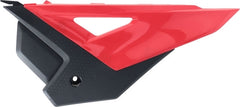SIDE PANELS DW+UP, RED/BLACK