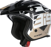 JET ARIA SPORT HELMET, BLACK/BROWN