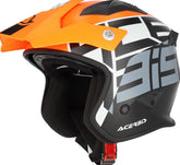 JET ARIA SPORT HELMET, ORANGE FLOU/BLACK