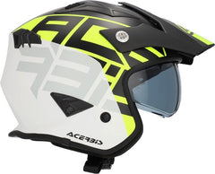JET ARIA SPORT HELMET, BLACK/FLUO YELLOW