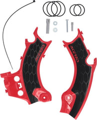 X-GRIP FRAME PROTECTOR, RED/BLACK