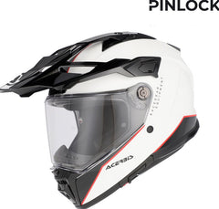 ATTACK HELMET, WHITE/BLACK
