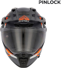 ATTACK HELMET, BLACK/FLUORESCENT ORANGE