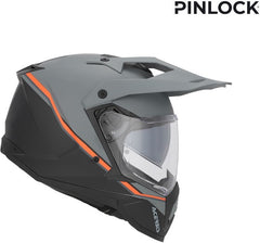 ASSAULT GRAPHIC HELMET, BLACK/FLUORESCENT ORANGE