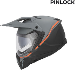 ASSAULT GRAPHIC HELMET, BLACK/FLUORESCENT ORANGE